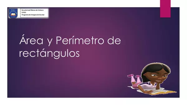 Área y perimetro de rectángulos profe social