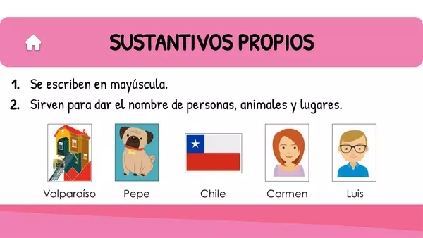 Sustantivos Propios Y Comunes Profe Social