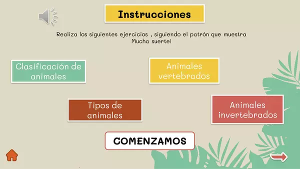 PPT INTERACTIVO CLASIFICACIÓN ANIMALES profe social