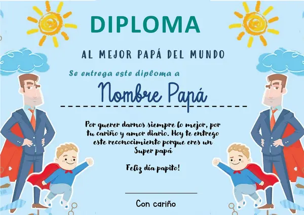 Diplomas D A Del Padre Profe Social