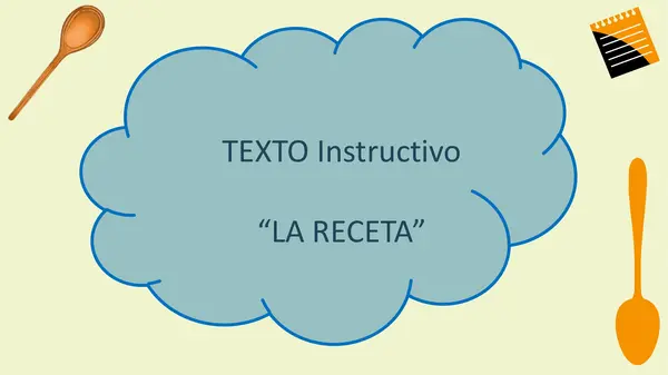 Texto Instructivo La Receta Profe Social