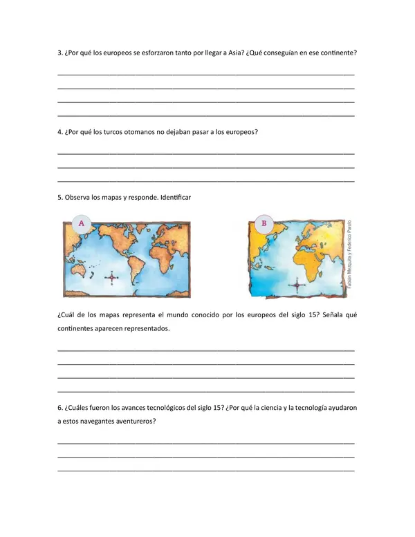 Evaluación Unidad 2 Descubrimiento de América profe social