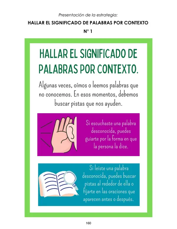 Hallar El Significado De Palabras Por Contexto Profe Social