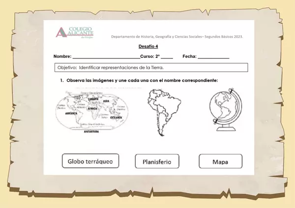 Representaciones De La Tierra Profe Social