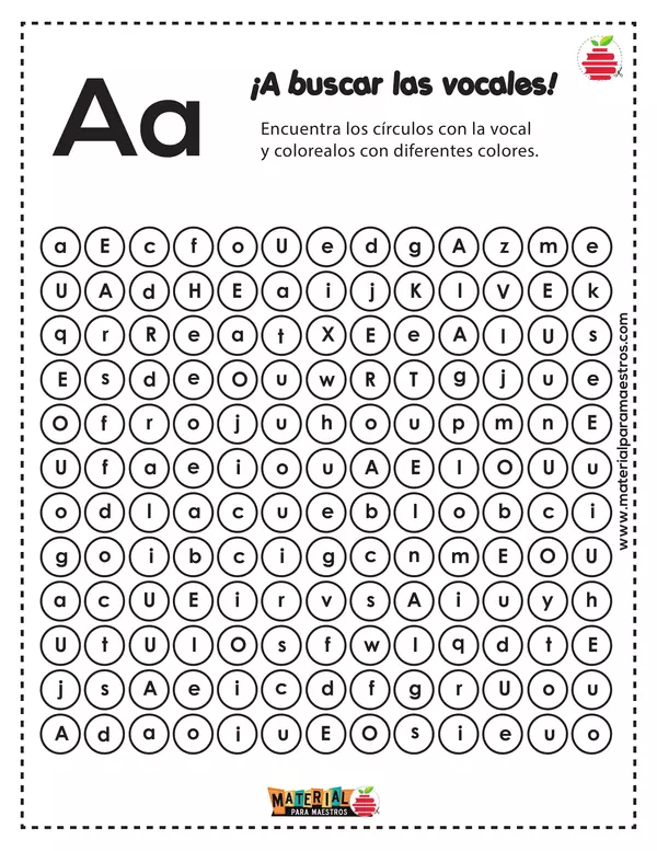 Cuadernillo De Vocales Profe Social