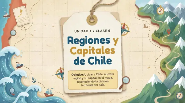 Clase 6 Lección 1 Unidad 1 "Regiones de Chile" 2° Básico