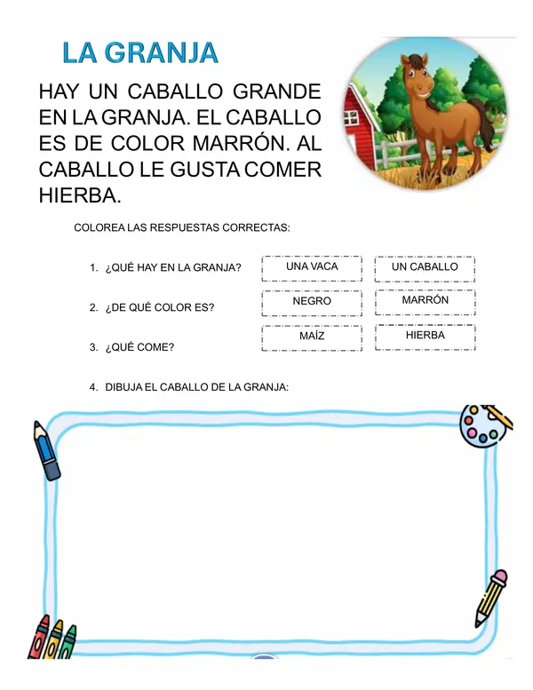 Cuadernillo de comprensión lectora