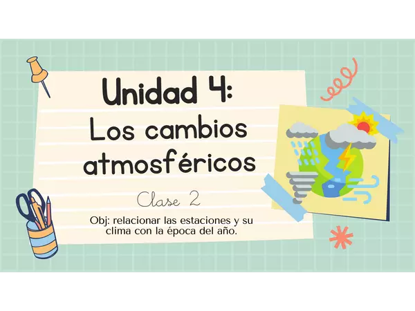Clase 2 cambios atmosféricos