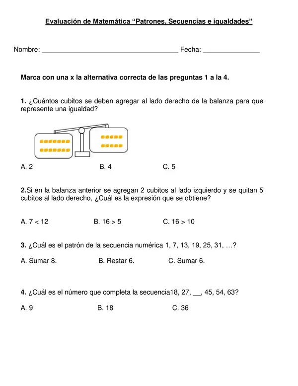 Evaluación 