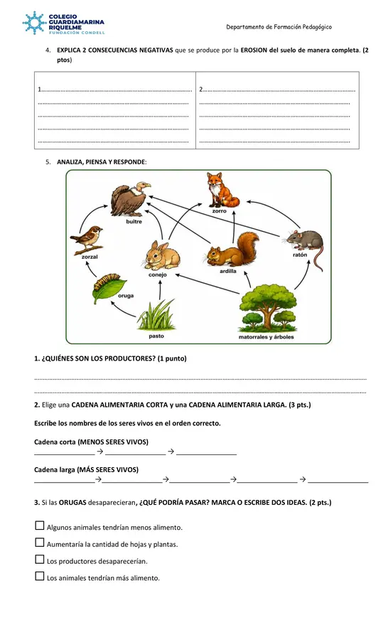 Prueba de Ciencias Naturales (A.C)