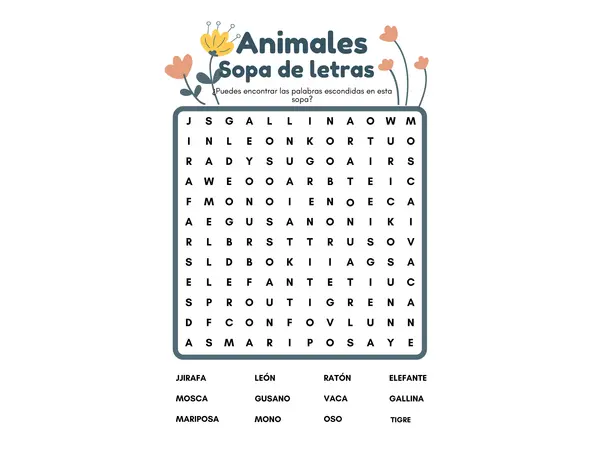 Sopa de letras