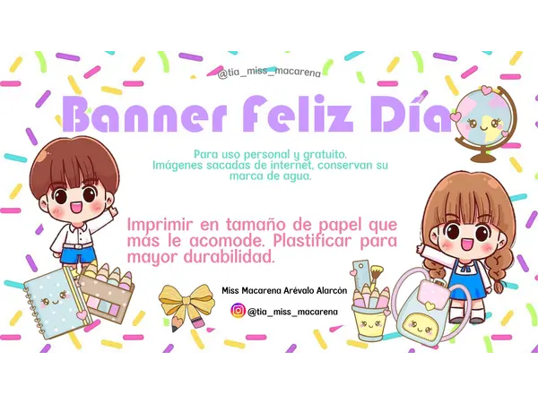Banner Feliz Día