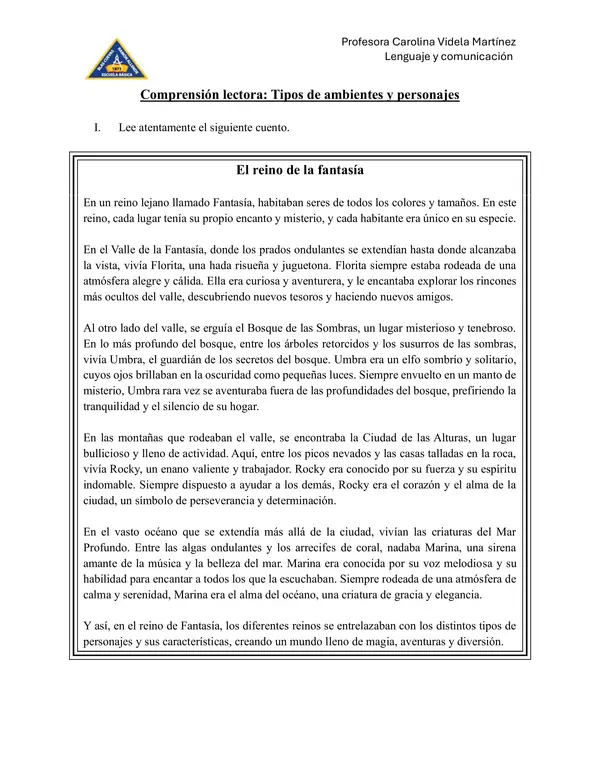 Comprensión lectora