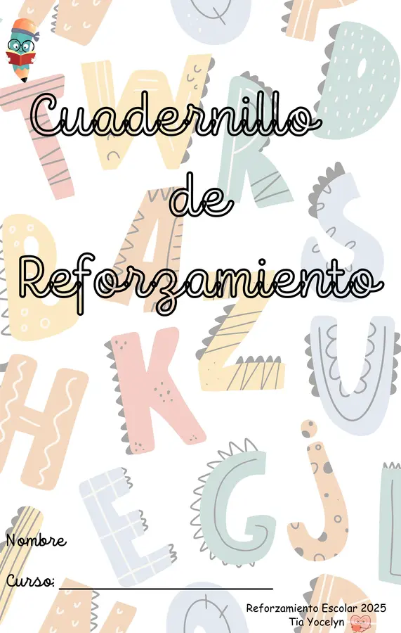 Cuadernillo  primer semestre  ( Refuerzo escolar )