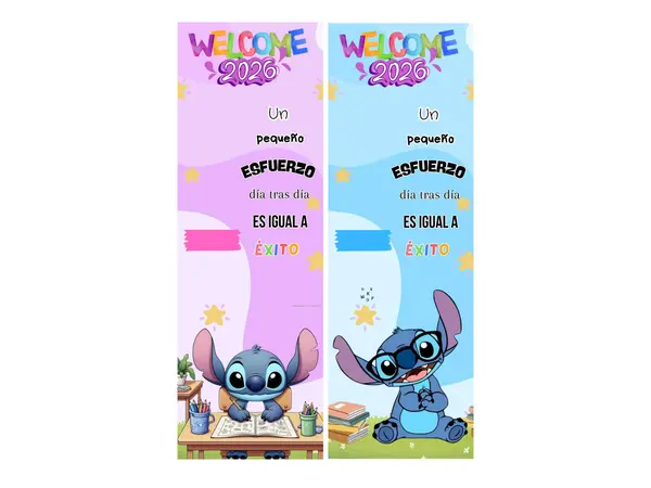 Porta lápiz 2026 - Stitch