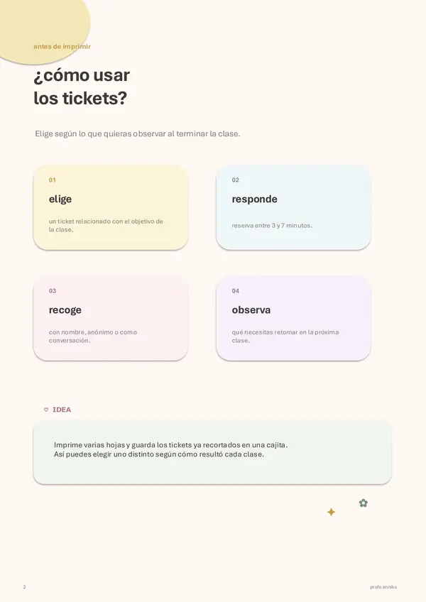  50 TICKETS DE SALIDA EDITABLES