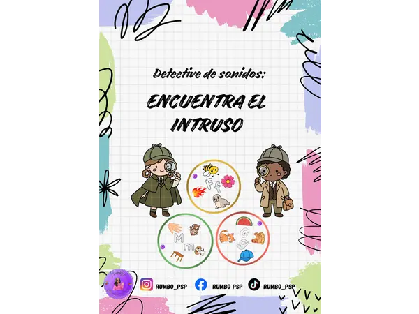 Detective de sonidos: encuentra el intruso