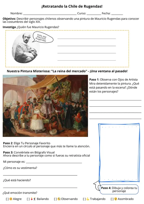 Artes Visuales, Unidad 4, Observación 