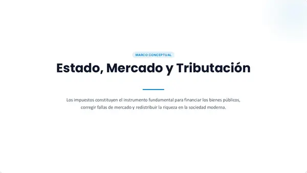 Los impuestos "Carga tributaria"