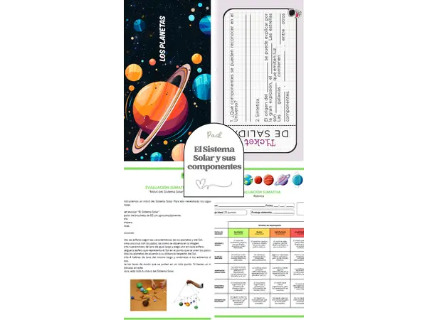 Pack "El Sistema Solar y sus componentes"