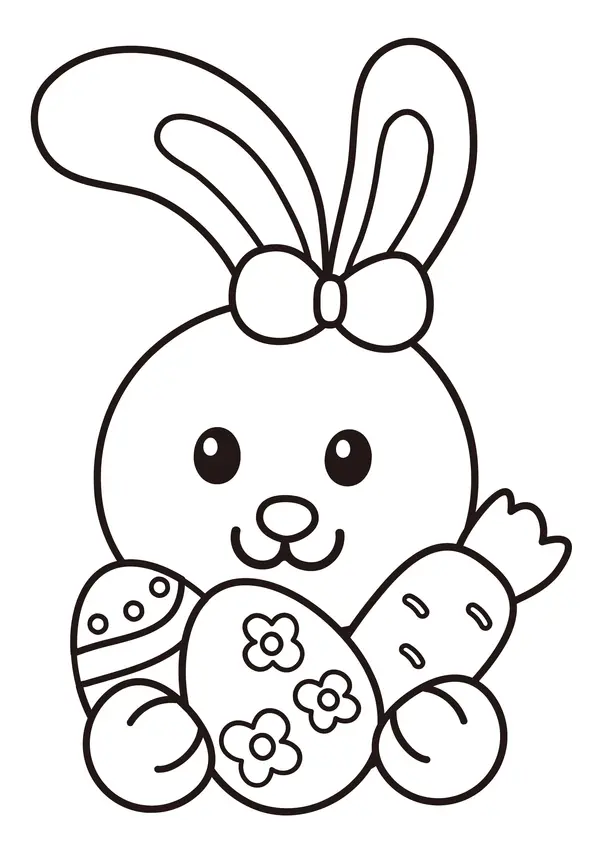 Libro para colorear pascua de resurrección