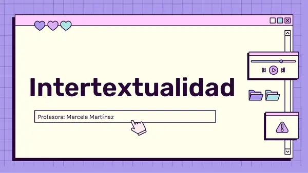 Clase: Intertextualidad