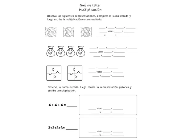 multiplicación