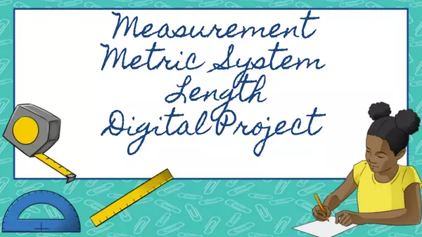 Measurement metric system length digital study guide