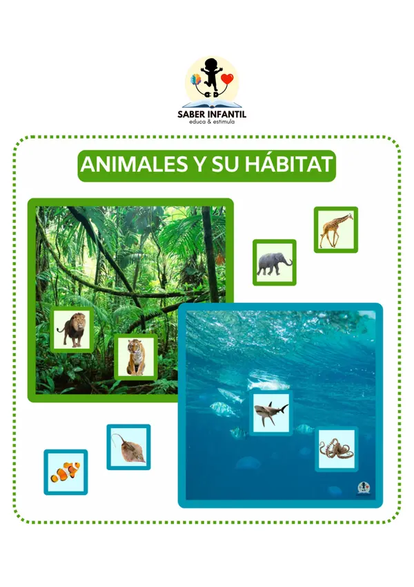 ANIMALES Y SU HÁBITAT