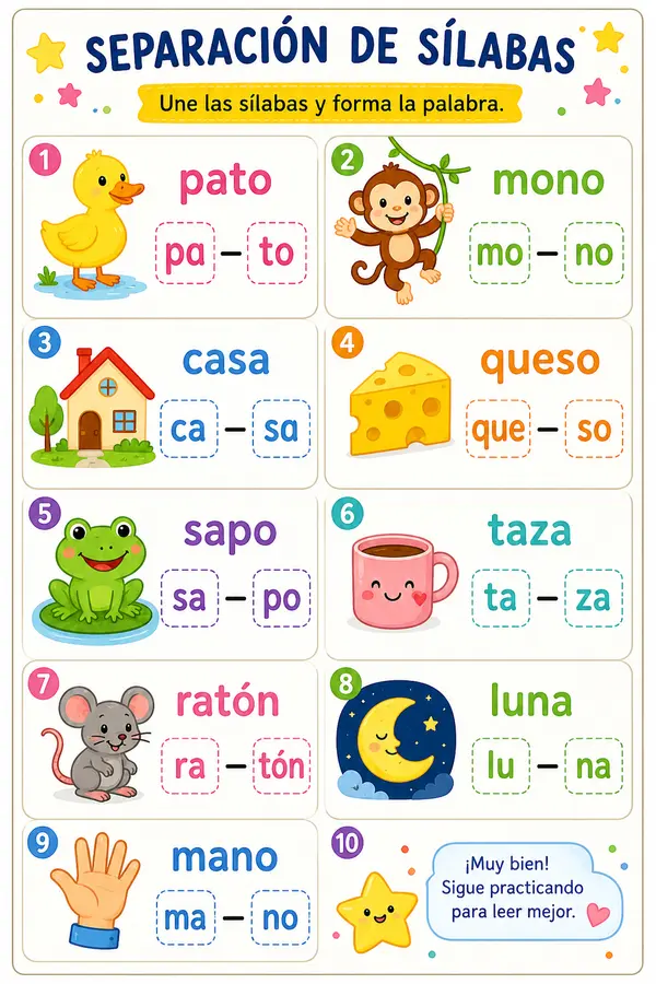 1ero básico: Lenguaje