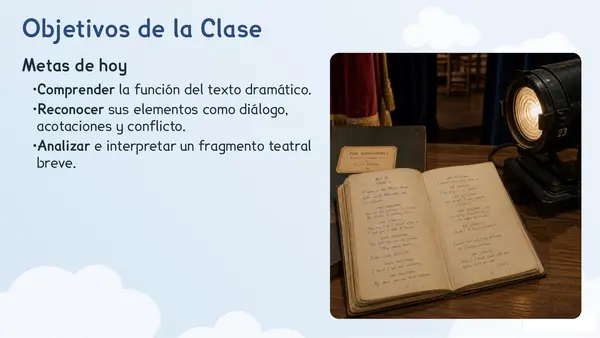 El texto Dramatico