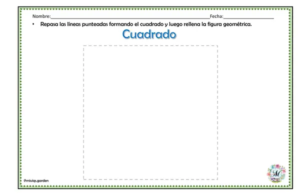 Cuaderno de Figuras Geométricas (15 Actividades)
