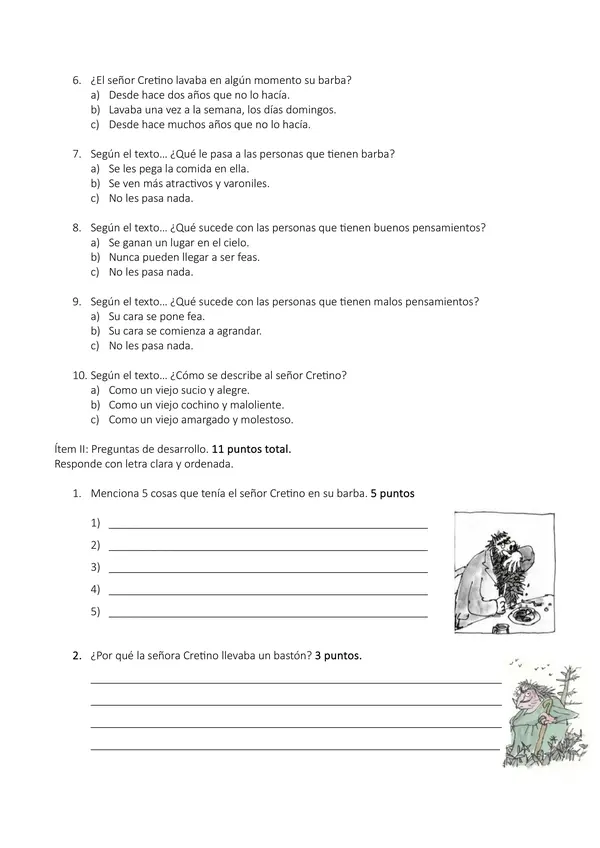 test ingles