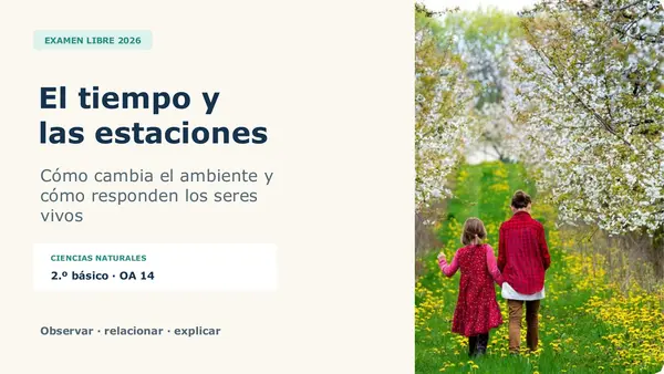 OA 14 Ciencias 2° Básico