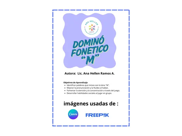 DOMINÓ FONÉTICO - M