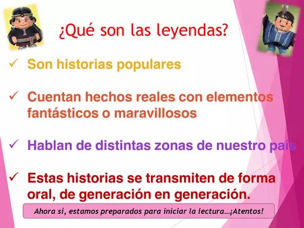 TEXTO NARRATIVO LEYENDA