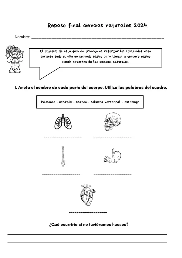 Repaso ciencias naturales