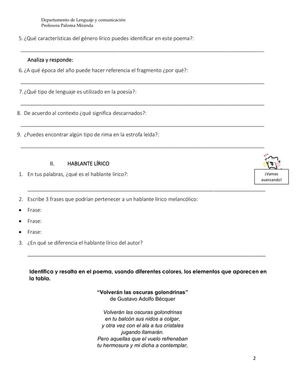 Guía género lírico 2do medio
