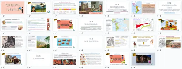 Época colonial en América: organización, economía y sociedad