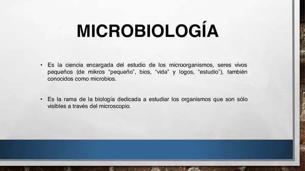 Microbiologia y parasitologia 