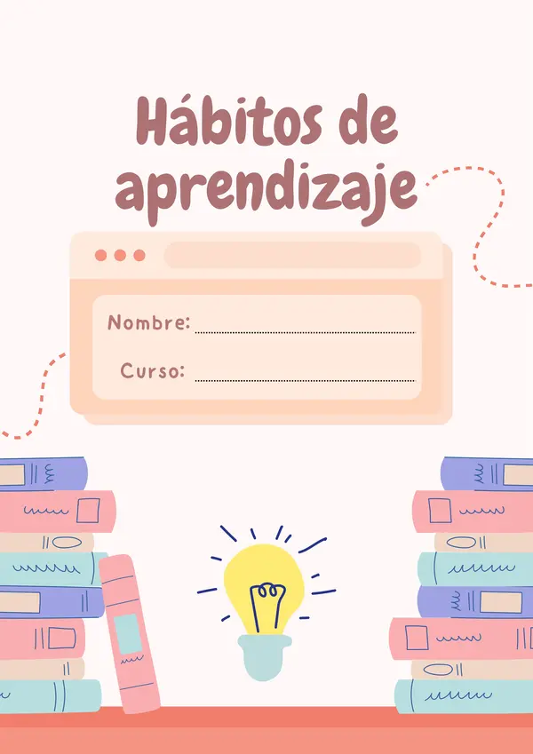 Cuadernillo para aprender a estudiar