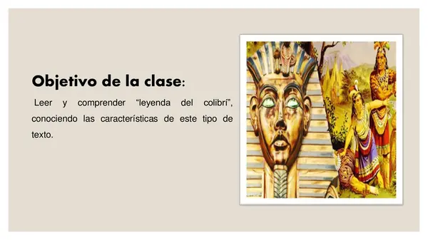 ppt la leyenda del colibri -quinto básico