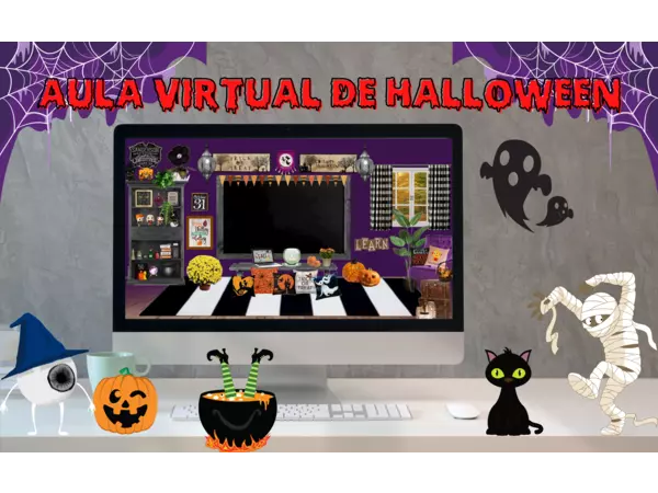 Aula virtual de Halloween 🎃 