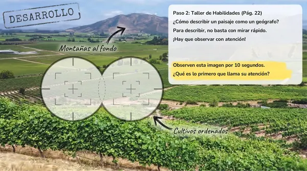 Clase 2 Lección 2 Unidad 1 "Describir paisajes" 2° Básico