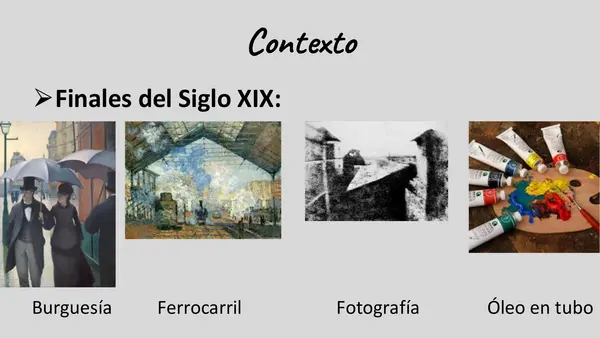 Arte impresionista- 5° básico