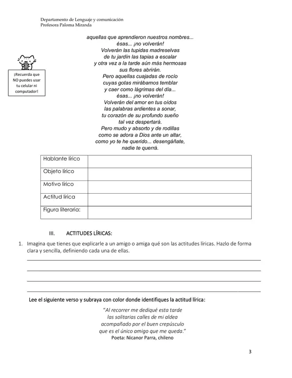 Guía género lírico 2do medio