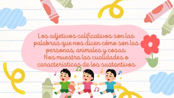 PPT Adjetivos y Palabras compuestas 2°Básico