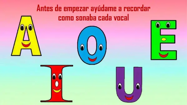 Sonido inicial vocálico