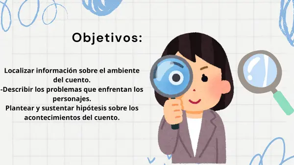 ANALISIS DE AMBIENTE, PERSONAJES Y ACONTENCIMIENTOS EN UN CUENTO DE TERROR.