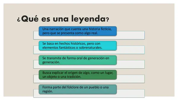 ppt la leyenda del colibri -quinto básico